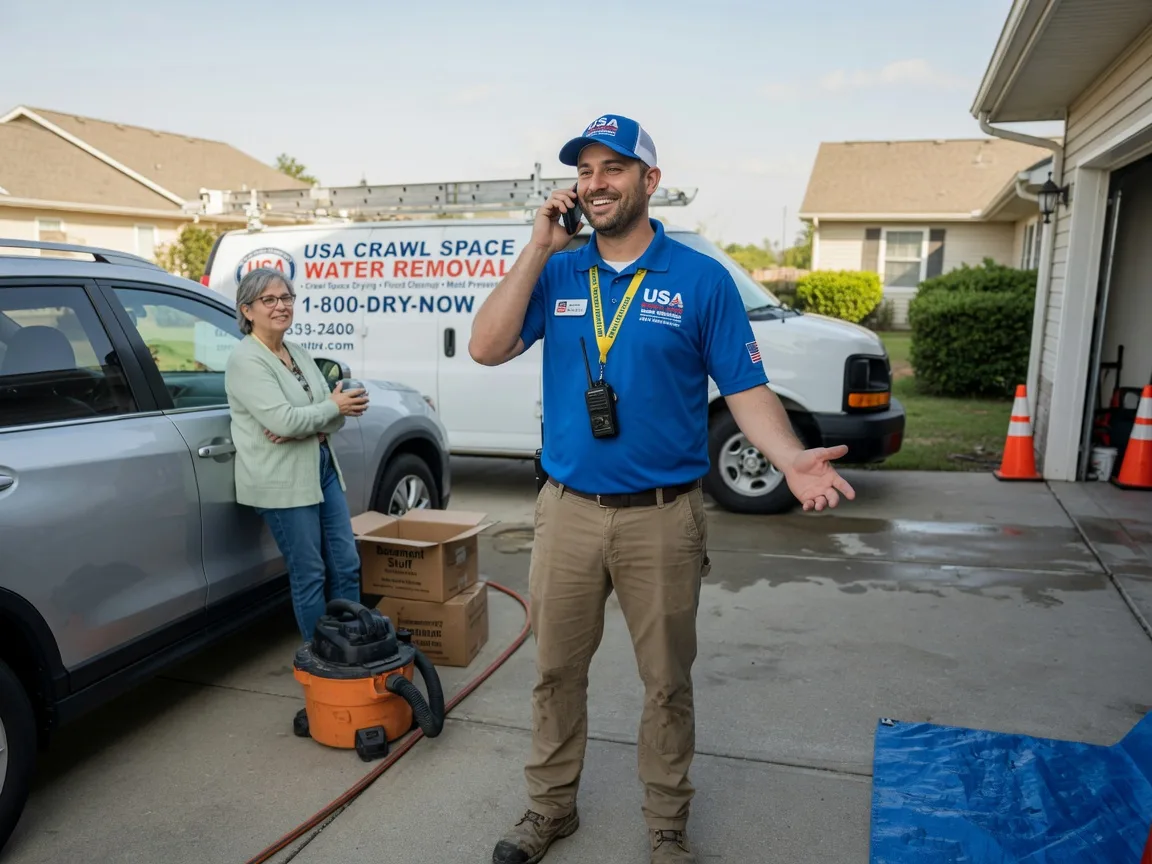 Crawl Space Water Removal Collins, WI FAQs